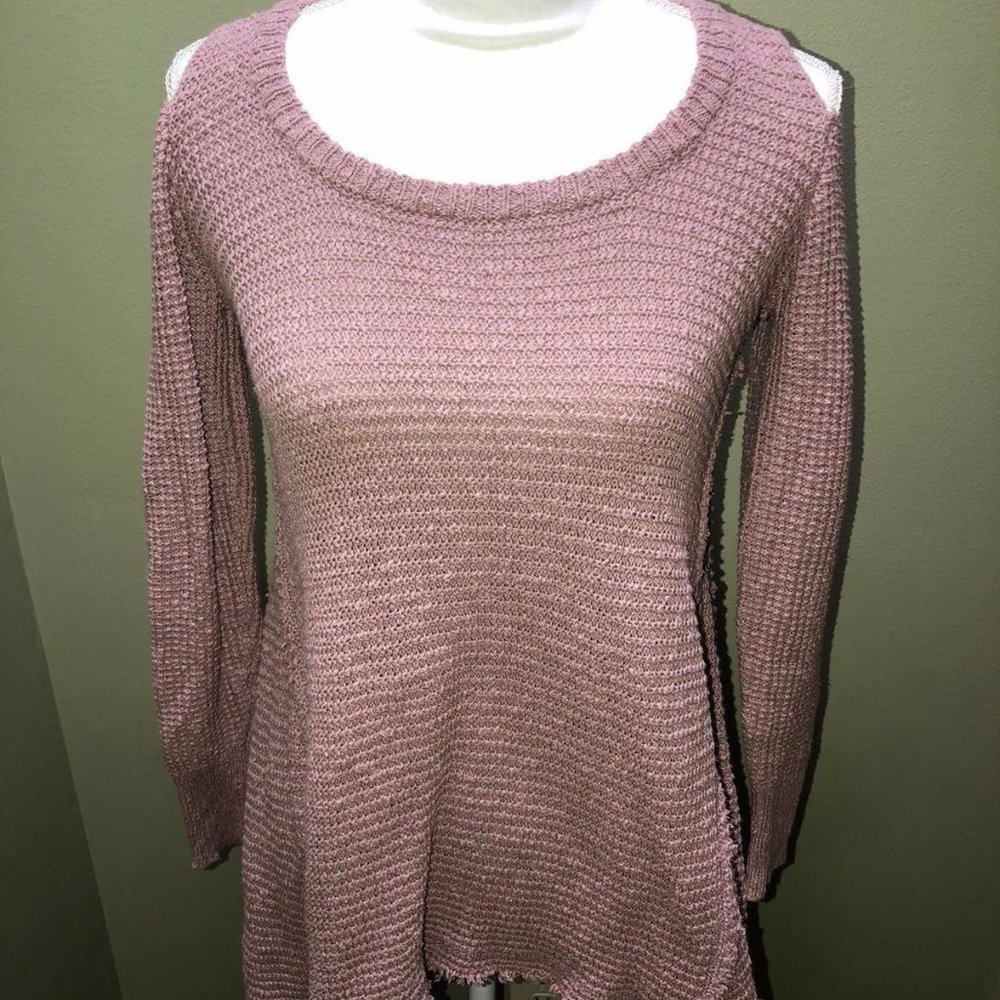 Kaisely brand cold shoulder sweater, size XS